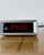 Plastic Vintage Space Age Orange LED Digital Alarm Clock from Meister Anker, Germany, 1970s For Sale - Image 7 of 11