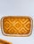 1970s Woven Bamboo and Rattan Gallery Trays - Set of 12 For Sale - Image 10 of 13