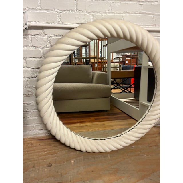 Vintage Twist Wall Mirror For Sale In San Francisco - Image 6 of 12