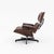 1950s 1956 Original Herman Miller Eames Lounge Chair & Ottoman in Rosewood and Brown Leather For Sale - Image 5 of 12