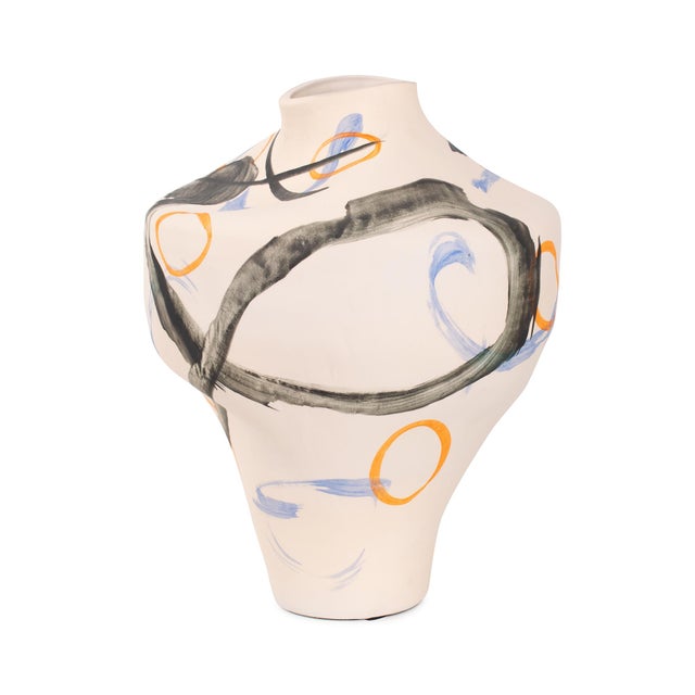 Kenneth Ludwig Chicago Cleave Tapered Vase- Short For Sale - Image 4 of 11