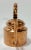 Sculptural Vintage Hammered Copper Watering Can For Sale - Image 4 of 6