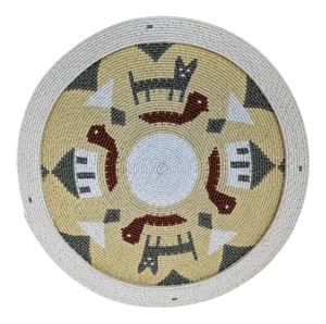 Handmade African Decorate Plate Made From Telephone Wires