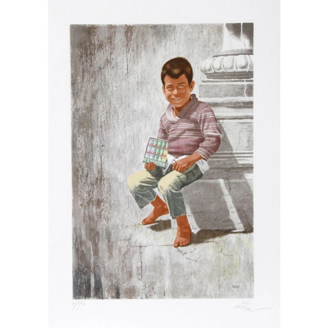 Modern Vic Herman, Today's Chiclets Are Tomorrow's Shoes, Lithograph For Sale - Image 3 of 3