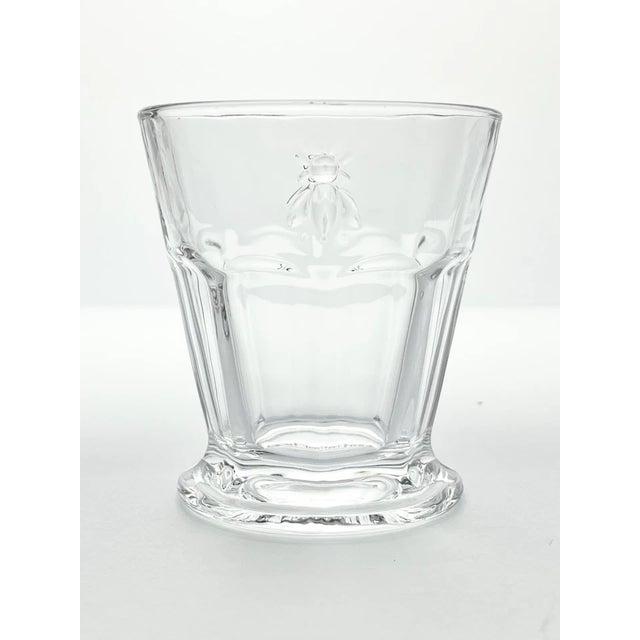 Contemporary Global Amici “Bee” Set of 4 Double Old Fashioned Tumbler Glasses For Sale - Image 3 of 5
