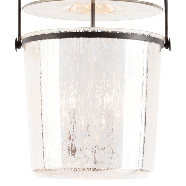 2020s Regina Andrew Emerson Bell Jar Pendant Large, Oil Rubbed Bronze For Sale - Image 5 of 7