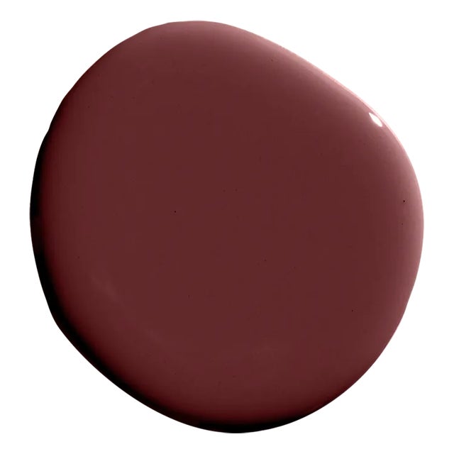 Deep, rich red-wine red. Backdrop is The New Way to Paint. Backdrop Standard Finish is a premium interior architectural...