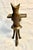 Figurative Vintage Fox Figurine Bronze Card Holder For Sale - Image 3 of 8