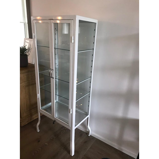 Restoration Hardware Large White Pharmacy Chairish