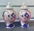 Vintage Hand Painted Tobacco Leaf Ginger Jars - A Pair, 16" Tall For Sale - Image 12 of 14