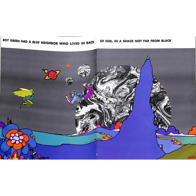 "The Peter Max Land of Red" 1970 Moore, Melody For Sale - Image 11 of 12