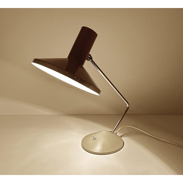 Gray Large Vintage Desk Lamp from Helo, 1960s For Sale - Image 8 of 18
