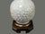 Asian Late 20th Century Asian Pale Celadon Green Color Crackled Ceramic Embossed Design Table Lamp For Sale - Image 3 of 8