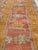 Late 19th Century Antique Oushak Carpet, Handmade Turkish Oriental Rug, Saffron, Coral, Light Blue For Sale - Image 5 of 17