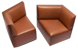 Set of Chauffeuses Armchairs by Plumbum