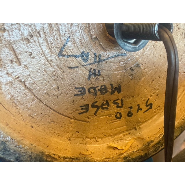 Ceramic Vintage Bitossi Ceramic Lamp For Sale - Image 7 of 8