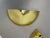 Gold Brass Wall Light Sconces in the manner of Stilnovo and Sciolari for Bankamp Leuchten, Germany, 1980s For Sale - Image 8 of 18