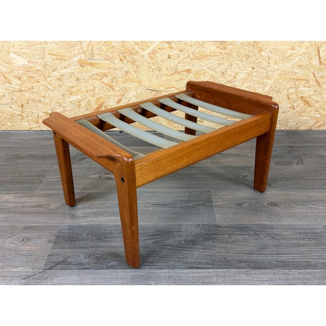 Teak Ottoman by Arne Wahl Iversen for Komfort, Denmark, 1920s For Sale - Image 11 of 16