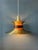 Large UFO Pendant Lamp with Orange Light For Sale - Image 4 of 13