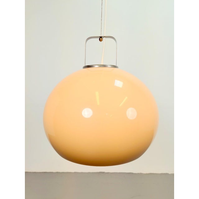 Vintage Zurigo Pendant Lamp by Luigi Massoni for Guzzini, 1960 For Sale - Image 3 of 18