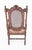 Cromwellian Farmhouse Carved Oak Twist Barley Armchairs, 1890s, Set of 2 For Sale - Image 5 of 9