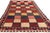 Mid-Century Modern Vintage Persian Checkerboard Rug - 04'07 X 09'02 For Sale - Image 3 of 9