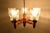 Mid-Century Wood Chandelier attributed to Instala Jilove U Decina, 1960s For Sale - Image 4 of 13