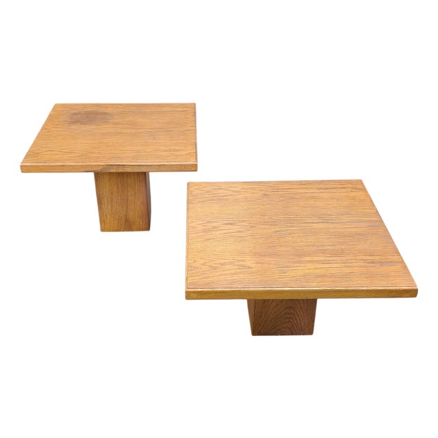 Vintage Wooden Coffee or Side Tables, 1960s, Set of 2 For Sale