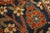 Special Navy Blue and Red Border Color With Unique Floral Design Antique Nw Persian Rug For Sale - Image 12 of 12