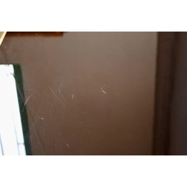 Metal Vintage French Neo-Louis XVI Black Glass Coffee Table, 1960s For Sale - Image 7 of 18