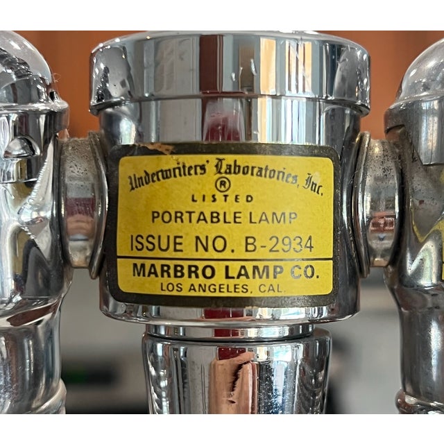 Marbro Crystal Column Table Lamp, 1950s For Sale - Image 13 of 15