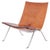 PK22 Easy Chair in Patinated Cognac Leather by Poul Kjærholm for E. Kold Christensen, 1950s For Sale - Image 16 of 16