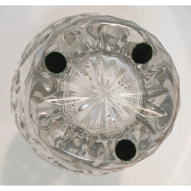 Mid 20th Century Rogaska Signed Crystal Vase For Sale - Image 4 of 7