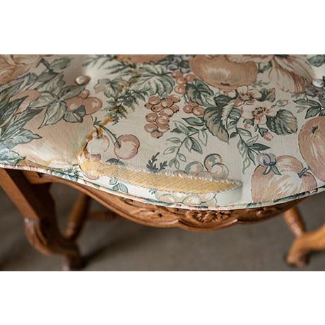 Brown Vintage Henredon Cane Back French Provincial Chairs, Set of Four For Sale - Image 8 of 13