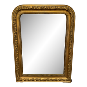 19th Century French Louis Philippe Giltwood Mirror