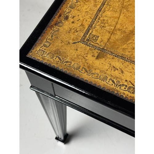 Black English Writing Desk, 19th Century For Sale - Image 8 of 18
