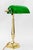 Metal Banker Table Lamp with Glass Shade, Vienna, 1920s For Sale - Image 7 of 18