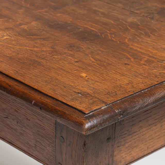 Early 20th Century French Oak Side Table For Sale - Image 11 of 12
