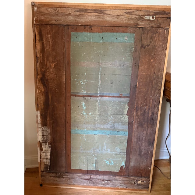 Wood Painted Panel For Sale - Image 7 of 9
