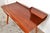 Vintage Teak Bent Desk, 1980s For Sale - Image 15 of 16