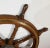 Teak Boat Wheel Bar For Sale - Image 9 of 12