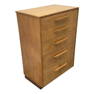 1940s Eliel Saarinen Designed Tallboy by the Johnson Furniture Co For Sale