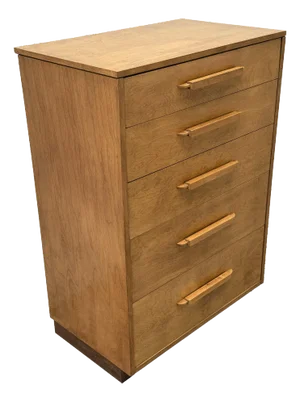 1940s Eliel Saarinen Designed Tallboy by the Johnson Furniture Co