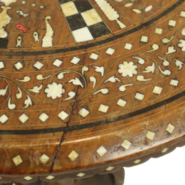 Anglo-Indian Taj Mahal Side Table in Teak, 1950s For Sale - Image 16 of 18