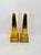 Hollywood Regency Vintage Brass Obelisks - a Pair For Sale - Image 3 of 12