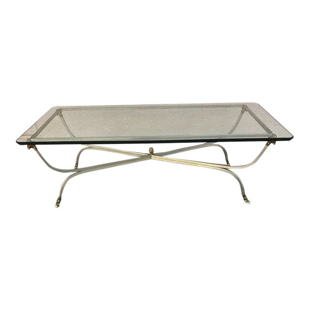 1970s Maison Jansen's Style Coffee Table For Sale