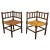 Set of French Turned & Straw Beech Chairs, 1940s For Sale - Image 13 of 13