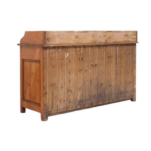 Wood 19th Century Scottish Victorian Pine Sideboard For Sale - Image 7 of 7