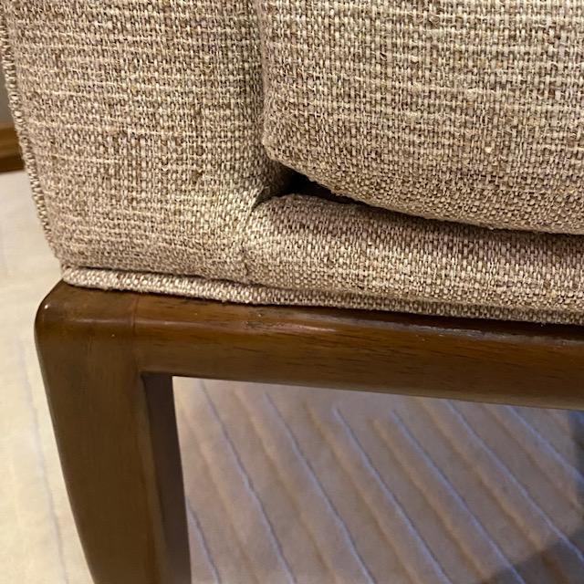 Mid-Century Robsjohn-Gibbings Widdicomb Style Sofa For Sale - Image 6 of 12