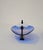 Mid-Century Modern Blue and White Acrylic Glass Wall Lamps, Italy, 1970s, Set of 2 For Sale - Image 4 of 18